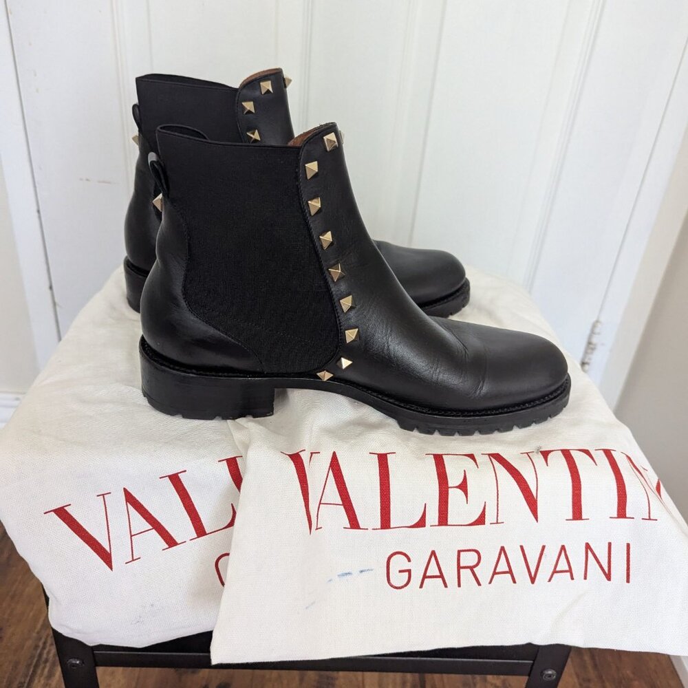 Valentino chelsea boots rockstud - Picture 10 of 16